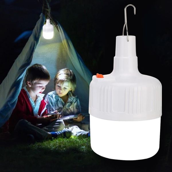 Led Camping Light Portable Usb Rechargeable Led Campingtent Light 5 Model White Hanging Lamp Handheld Spotlight Lantern