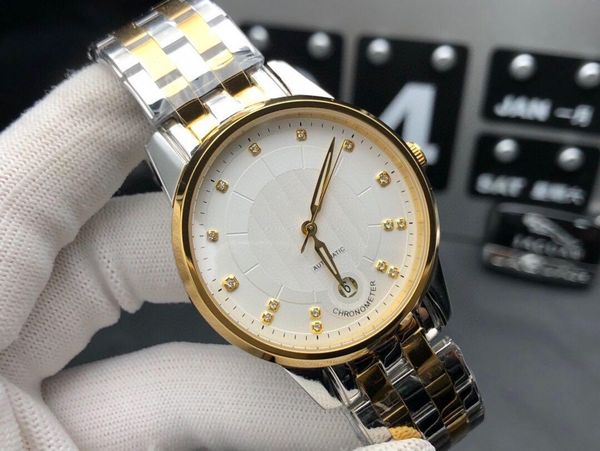 super 89 lg montre de luxe automatic movement watches 3-pin design 316 fine steel case strap mineral super super mirror size 40*12, Slivery;brown
super 89 lg montre de luxe automatic movement watches 3-pin design 316 fine steel case strap mineral super super mirror size 40*12, Slivery;brown