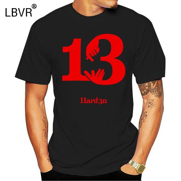 2019 trend t-shirt harden 13 youth t shirt quality fashion short sleeve men tshirt, White;black
2019 trend t-shirt harden 13 youth t shirt quality fashion short sleeve men tshirt, White;black