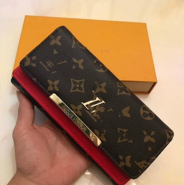 designer mens wallet wholesale red bottoms lady long wallet multicolor designer purse card holder original box women classic zipper pocket, Black
designer mens wallet wholesale red bottoms lady long wallet multicolor designer purse card holder original box women classic zipper pocket, Black