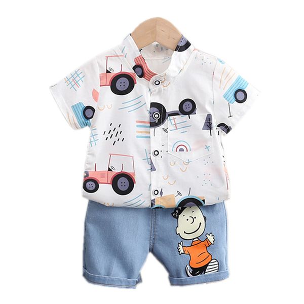 baby boys clothing summer cartoon shirt + shorts 2pcs outfits children clothing sport suit tracksuit toddler kids clothes set, White
baby boys clothing summer cartoon shirt + shorts 2pcs outfits children clothing sport suit tracksuit toddler kids clothes set, White