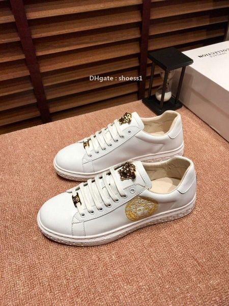 2021-2020z fashion men 's running shoes luxury casual shoes breathable leather classic sneakers low party shoes ,size, Black
2021-2020z fashion men 's running shoes luxury casual shoes breathable leather classic sneakers low party shoes ,size, Black