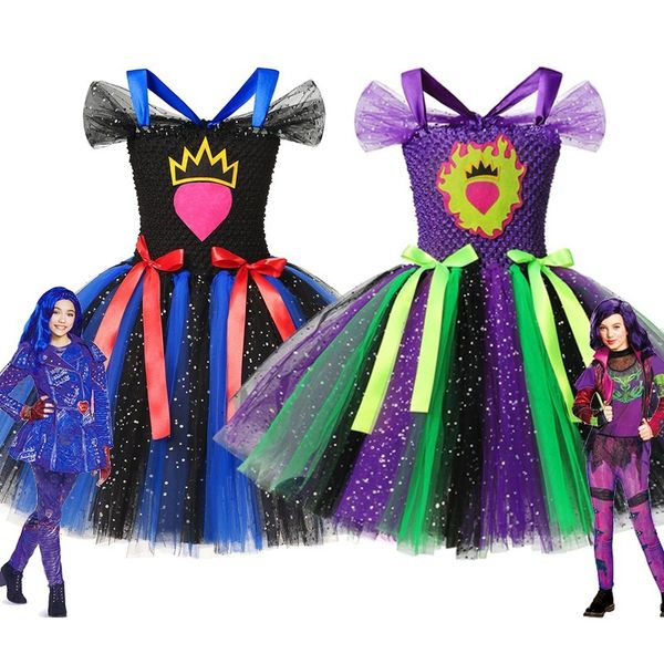 vogueon descendants 3 girls tutu dress up children maleficent uma audrey mal evie princess costume halloween party fancy clothes t200709, Red;yellow
vogueon descendants 3 girls tutu dress up children maleficent uma audrey mal evie princess costume halloween party fancy clothes t200709, Red;yellow