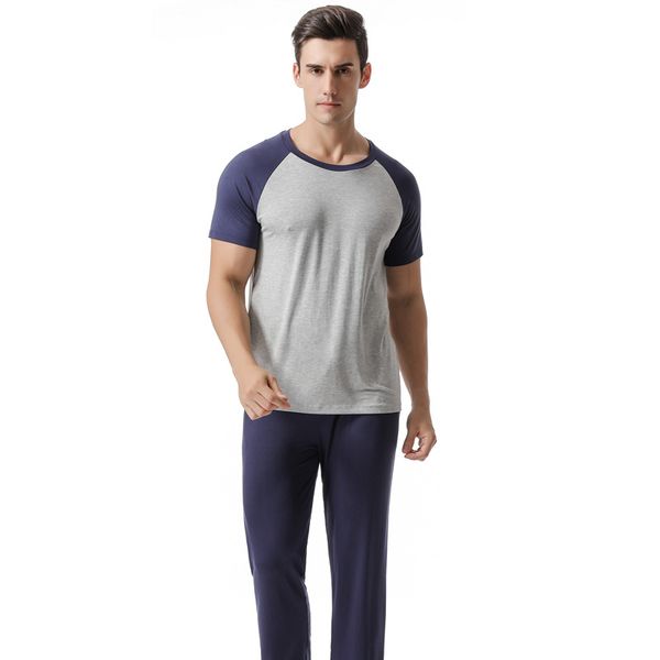 summer pajama modal home wear set thin loose large comfortable casual short sleeve pant mens pajama set skin friendly breathable, Black;brown
summer pajama modal home wear set thin loose large comfortable casual short sleeve pant mens pajama set skin friendly breathable, Black;brown