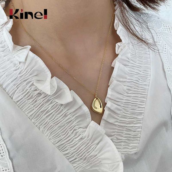 kinel 925 sterling silver necklace ins simple geometric flat 18k gold clavicle chain silver 925 pendant necklace korea jewelry
kinel 925 sterling silver necklace ins simple geometric flat 18k gold clavicle chain silver 925 pendant necklace korea jewelry