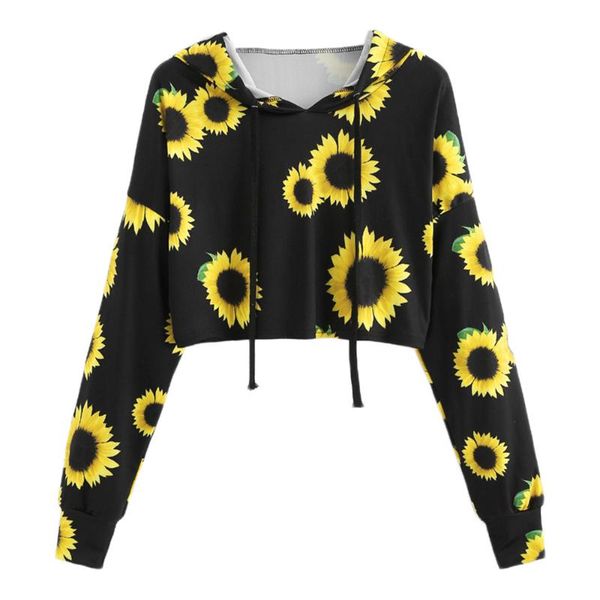 women hoodies sweatshirts women casual long sleeve tracksuit autumn sunflower printing hooded sweatshirt blouse, Black
women hoodies sweatshirts women casual long sleeve tracksuit autumn sunflower printing hooded sweatshirt blouse, Black