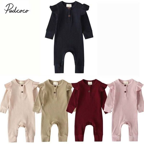 2019 baby spring autumn clothing newborn baby girl boy winter knitted ruffled long sleeve romper ribbed jumpsuit clothes set t200721, Blue
2019 baby spring autumn clothing newborn baby girl boy winter knitted ruffled long sleeve romper ribbed jumpsuit clothes set t200721, Blue
