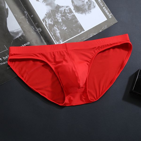 underpants men's underwear u convex one-piece ultra-thin transparent ice silk briefs large size low waist shorts men, Black;white
underpants men's underwear u convex one-piece ultra-thin transparent ice silk briefs large size low waist shorts men, Black;white