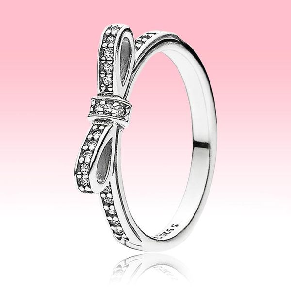 classic bow ring full crystal beautiful party jewelry for pandora 925 sterling silver rings set with original box for women girls, Slivery;golden
classic bow ring full crystal beautiful party jewelry for pandora 925 sterling silver rings set with original box for women girls, Slivery;golden