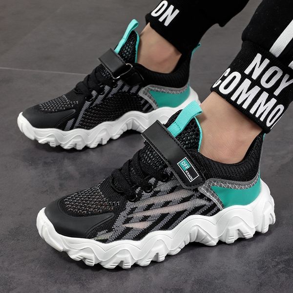 cfzgd boys' 2020 children's sneakers running children's new breathable mesh daddy boys' fashion flying woven running sho, Black
cfzgd boys' 2020 children's sneakers running children's new breathable mesh daddy boys' fashion flying woven running sho, Black