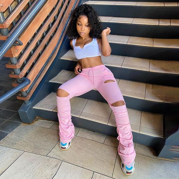 houzhou штабели sweatpants женщины 2020 лето штабели бегунов мода брюки для женщин streetwear hole брюки, Black;white
houzhou штабели sweatpants женщины 2020 лето штабели бегунов мода брюки для женщин streetwear hole брюки, Black;white