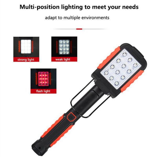portable lanterns folding led work light magnet tail hanging hook usb charging torch
portable lanterns folding led work light magnet tail hanging hook usb charging torch