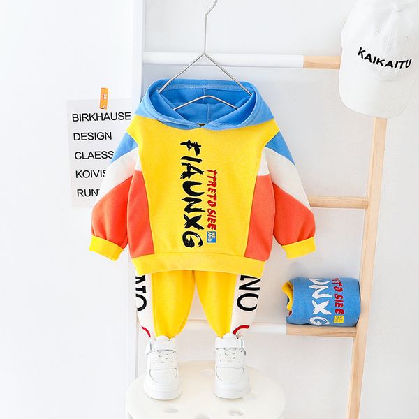 infant boys tracksuit baby boy clothing sets spring autumn patchwork hooded t-shirt pants casual sports suit, White
infant boys tracksuit baby boy clothing sets spring autumn patchwork hooded t-shirt pants casual sports suit, White