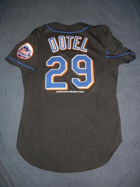 retro new new octavio dotel #29 new york black jersey piazza mens stitched baseball jerseys, Gray 
retro new new octavio dotel #29 new york black jersey piazza mens stitched baseball jerseys, Gray