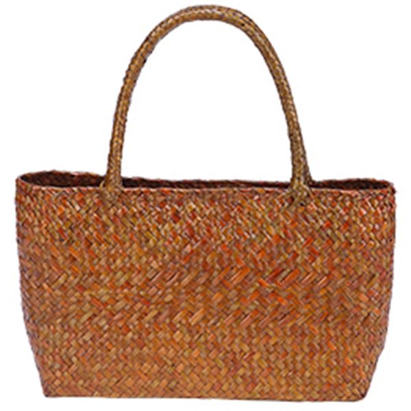 new thai straw bag single shoulder beach rattan package holiday handbag handmade woven bag 
new thai straw bag single shoulder beach rattan package holiday handbag handmade woven bag