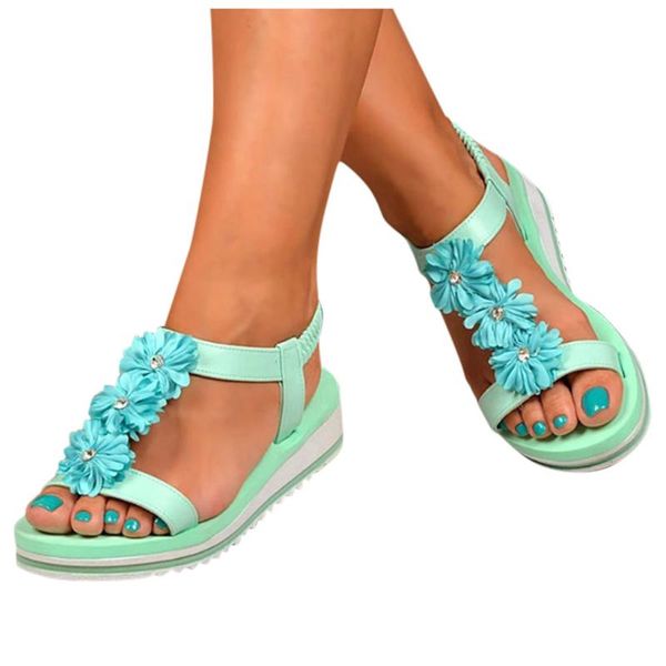 size 36-43 gladiator sandals for women summer flower flat heels women's shoes tstraps sandals 2020 sandalias de las mujeres, Black
size 36-43 gladiator sandals for women summer flower flat heels women's shoes tstraps sandals 2020 sandalias de las mujeres, Black