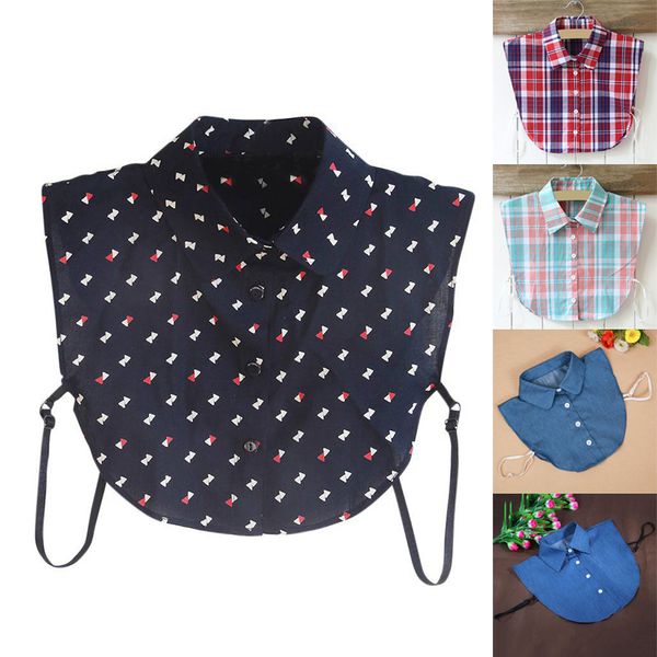 bow ties women lapel fake false collar detachable half shirt casual clothes accessories, Black;gray
bow ties women lapel fake false collar detachable half shirt casual clothes accessories, Black;gray