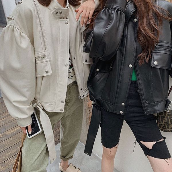 women genuine leather coat 2020 new fashion winter lady real sheepskin jackets zippers leather coats, Black
women genuine leather coat 2020 new fashion winter lady real sheepskin jackets zippers leather coats, Black