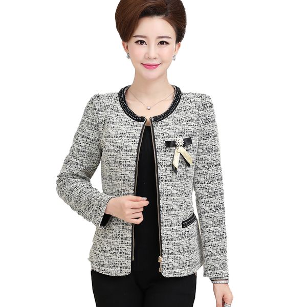 women blazers and jackets blaser chaquetas 2020 autumn female coats mujer jaqueta casaco feminino gray red plus size l~4xl 5xl, White;black
women blazers and jackets blaser chaquetas 2020 autumn female coats mujer jaqueta casaco feminino gray red plus size l~4xl 5xl, White;black
