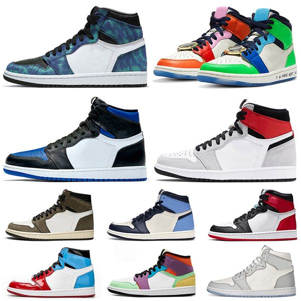 2020 new jumpman 1 basketball shoes 1s fearless light smoke grey tie dye travis scott crimson tint retro satin mens womens trainers sneakers, White;red
2020 new jumpman 1 basketball shoes 1s fearless light smoke grey tie dye travis scott crimson tint retro satin mens womens trainers sneakers, White;red