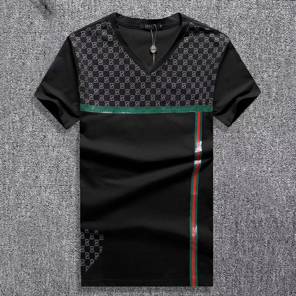 2020 luxurious mens designers t shirt men women couples casual short sleeve mens round neck tees 5 colors, Gray
2020 luxurious mens designers t shirt men women couples casual short sleeve mens round neck tees 5 colors, Gray