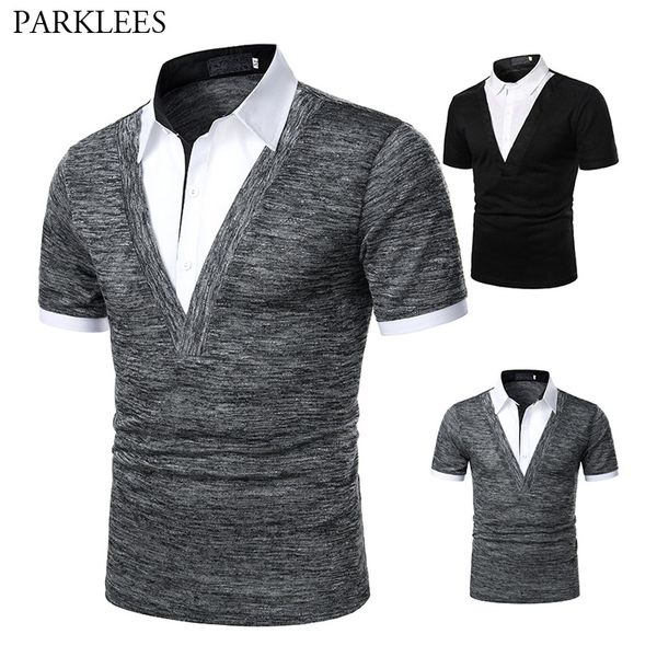 fashion fake two piece shirt men patchwork lapel shirt for men casual daily streetwear ropa de hombre, White;black
fashion fake two piece shirt men patchwork lapel shirt for men casual daily streetwear ropa de hombre, White;black
