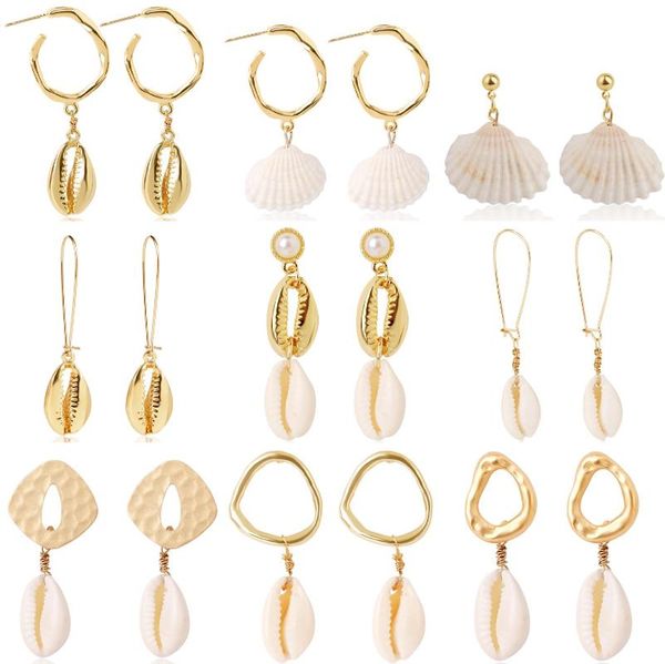 stud xdpqq fashion jewelry net red natural conch shell earrings female marine alloy, Golden;silver
stud xdpqq fashion jewelry net red natural conch shell earrings female marine alloy, Golden;silver
