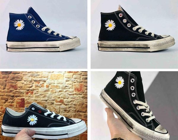 2020 new high canvas vulcanization board shoes 1970s peaceminusone black and white makes old yellow little daisy men and women shoe 35-44
2020 new high canvas vulcanization board shoes 1970s peaceminusone black and white makes old yellow little daisy men and women shoe 35-44