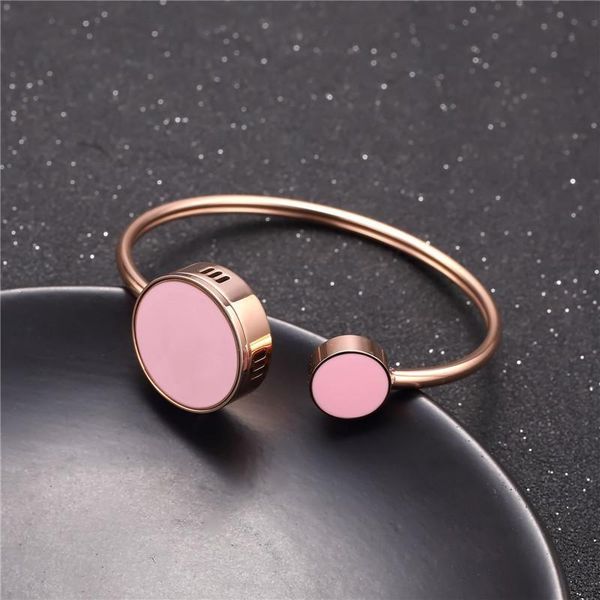 selling European and American fashion jewelry stainless steel bracelet titanium aromatherapy essential oils
selling European and American fashion jewelry stainless steel bracelet titanium aromatherapy essential oils