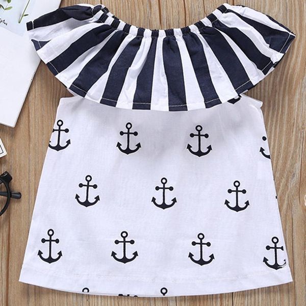 summer sleeveless print anchor baby girl dress lotus leaf collar a-line o-ncek toddler blouse infant girls vestidos infantil, Red;yellow
summer sleeveless print anchor baby girl dress lotus leaf collar a-line o-ncek toddler blouse infant girls vestidos infantil, Red;yellow