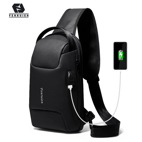 fenruien 2020 new men multifunctional chest bag tsa anti-theft large capacity shoulder bag usb charging waterproof crossbody bag
fenruien 2020 new men multifunctional chest bag tsa anti-theft large capacity shoulder bag usb charging waterproof crossbody bag