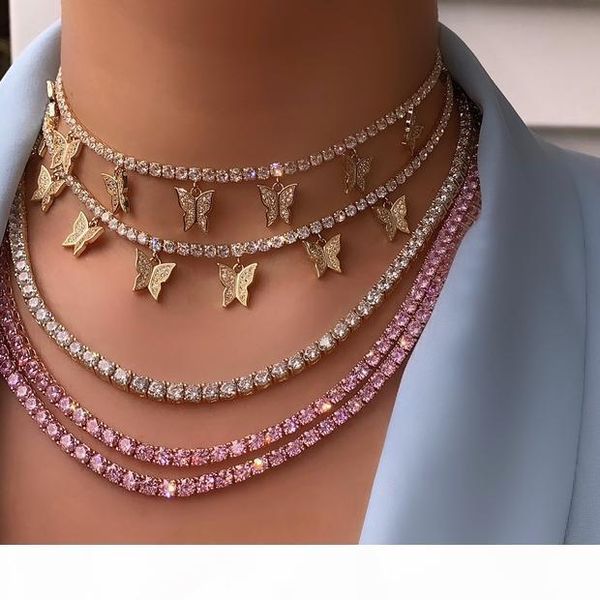 s iced out bling hip hop women jewelry heart arrow cz tennis chain with cz butterfly charm 32 +10cm choker necklaces, Silver
s iced out bling hip hop women jewelry heart arrow cz tennis chain with cz butterfly charm 32 +10cm choker necklaces, Silver