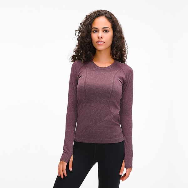 running seamless long sleeve t-shirt women gym fitness sportswear tees thumb holes sweat-wicking tight clothing yoga shirt top, White;red
running seamless long sleeve t-shirt women gym fitness sportswear tees thumb holes sweat-wicking tight clothing yoga shirt top, White;red