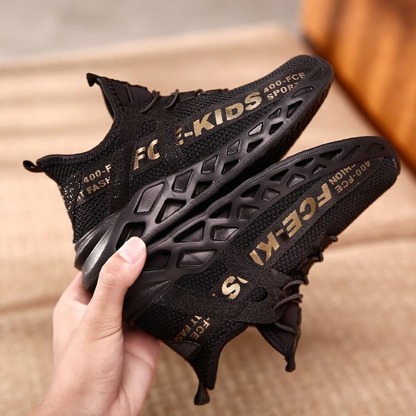 sneakers children's boys' sports autumn 2019 new type children's double mesh shoes breathable mesh running shoes fashion, Black
sneakers children's boys' sports autumn 2019 new type children's double mesh shoes breathable mesh running shoes fashion, Black