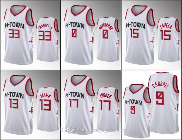 houston rockets men james harden russell westbrook clint capela demarre carroll nba white custom jersey, Black;red
houston rockets men james harden russell westbrook clint capela demarre carroll nba white custom jersey, Black;red