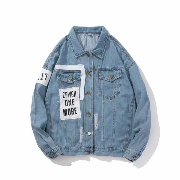 fashion street denim jackets for men retro hole and letter pattern womens jean coat outdoor outwear mens stylist jackets m-xxxl, Black;brown
fashion street denim jackets for men retro hole and letter pattern womens jean coat outdoor outwear mens stylist jackets m-xxxl, Black;brown