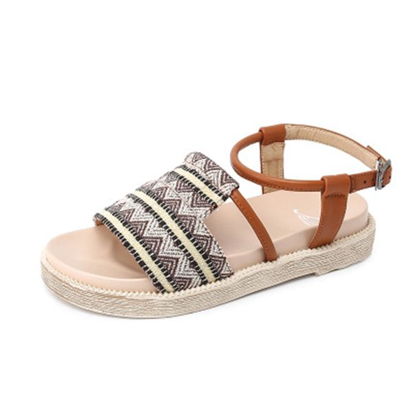 sandals siddons ethnic style women flats casual women's summer beach shoes open toe ankle buckle strap female gladiator, Black
sandals siddons ethnic style women flats casual women's summer beach shoes open toe ankle buckle strap female gladiator, Black