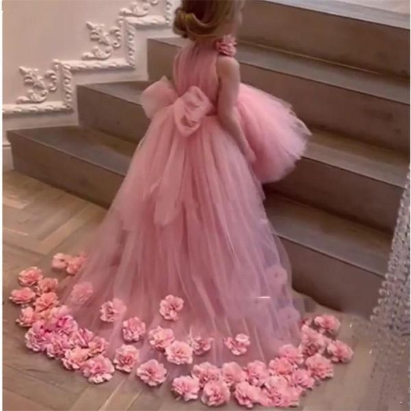 pink flower girl dresses for weddings high neck tulle bow back 3d flowers charming party birthday for girl, Red;yellow
pink flower girl dresses for weddings high neck tulle bow back 3d flowers charming party birthday for girl, Red;yellow