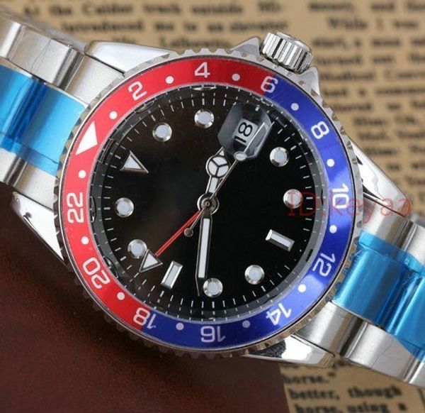 2019 new pepsi gmt mens mechanical stainless steel automatic movement watch sports batman watches self wind wristwatches, Slivery;brown
2019 new pepsi gmt mens mechanical stainless steel automatic movement watch sports batman watches self wind wristwatches, Slivery;brown