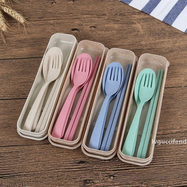 exquisite health environmental wheat platycodon straw cutlery set portable camping tableware spoon fork chopsticks custom logo
exquisite health environmental wheat platycodon straw cutlery set portable camping tableware spoon fork chopsticks custom logo