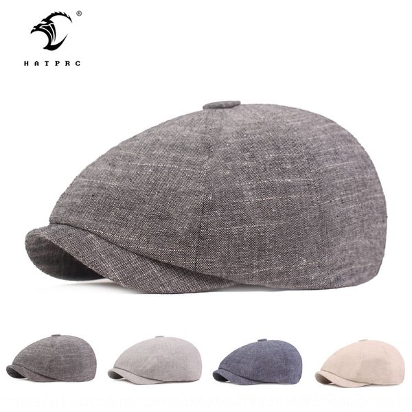 cotton linen men's cap hat beret cotton linen beret literary youth forward cap women's sun hat, Blue;gray
cotton linen men's cap hat beret cotton linen beret literary youth forward cap women's sun hat, Blue;gray