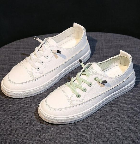 women's leather sneakers women casual fashionable sports shoes vulcanized woman summer flat shoe ladies white lacing 40, Black
women's leather sneakers women casual fashionable sports shoes vulcanized woman summer flat shoe ladies white lacing 40, Black