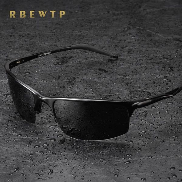 rbewtp aluminum magnesium men's sunglasses polarized semi-rimless sun glasses oculos male eyewear accessories for sport men 8581, White;black
rbewtp aluminum magnesium men's sunglasses polarized semi-rimless sun glasses oculos male eyewear accessories for sport men 8581, White;black