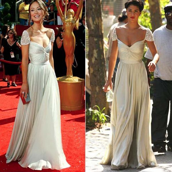 jessica szohr long evening dress gossip girl season 3 with beaded cap sleeve vestido de festa dresses woman party night, Black;red
jessica szohr long evening dress gossip girl season 3 with beaded cap sleeve vestido de festa dresses woman party night, Black;red