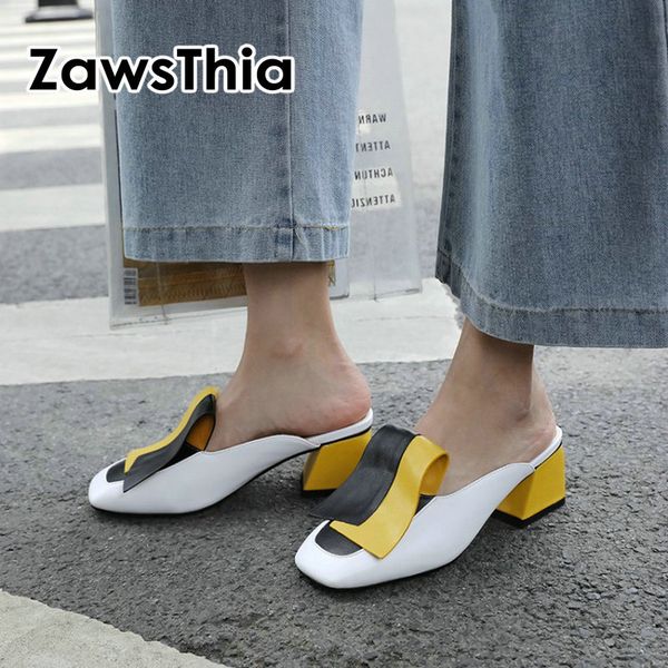 zawsthia 2020 summer new geometric design yellow chunky high heels woman shoes ladies slip on slippers slides mules size 44 45, Black
zawsthia 2020 summer new geometric design yellow chunky high heels woman shoes ladies slip on slippers slides mules size 44 45, Black