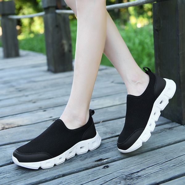 summer shoes women flats mesh sneakers slip on breathable casual loafers comfortable walking shoes soft outdoor zapatos mujer, Black
summer shoes women flats mesh sneakers slip on breathable casual loafers comfortable walking shoes soft outdoor zapatos mujer, Black