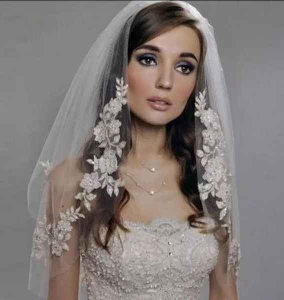 vintage lace short elbow length wedding veils tulle lace edge beaded short wedding bridal accessories bridal veils, Black
vintage lace short elbow length wedding veils tulle lace edge beaded short wedding bridal accessories bridal veils, Black