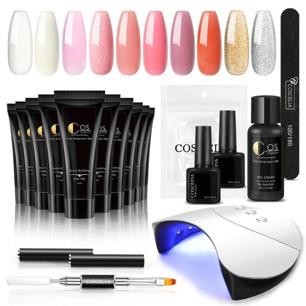 uv led lamp quick building acrylic nail gel set nail kit manicure set with extensions tips art tools kit
uv led lamp quick building acrylic nail gel set nail kit manicure set with extensions tips art tools kit