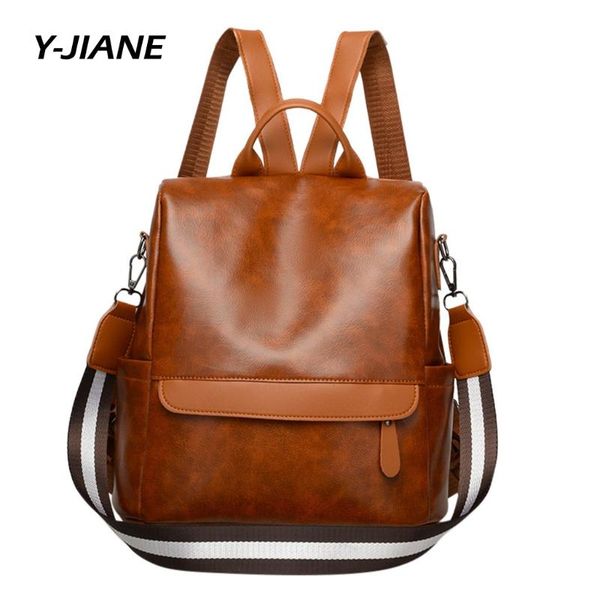 woman solid leather backpack multi funtion shoulder bag brown fashion vintage bag retro designer luxury 2020 bolsa#g3
woman solid leather backpack multi funtion shoulder bag brown fashion vintage bag retro designer luxury 2020 bolsa#g3