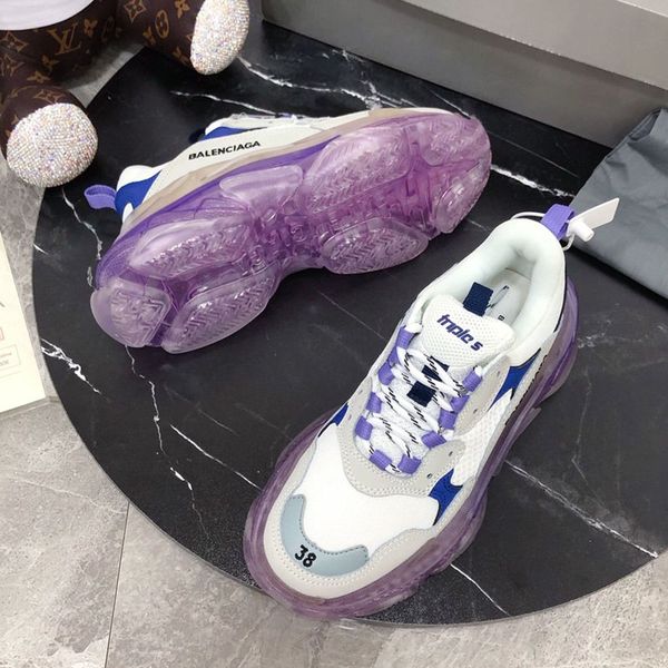 designer shoes luxury mens women casual shoes, mens womens sneakers couple models tennis shoes triple s transparent sole e02, Black
designer shoes luxury mens women casual shoes, mens womens sneakers couple models tennis shoes triple s transparent sole e02, Black